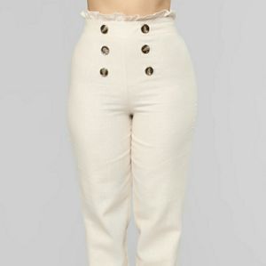 Fashion Nova Off White Pants